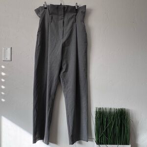 Simonett Charcoal Gray Tailored Trousers